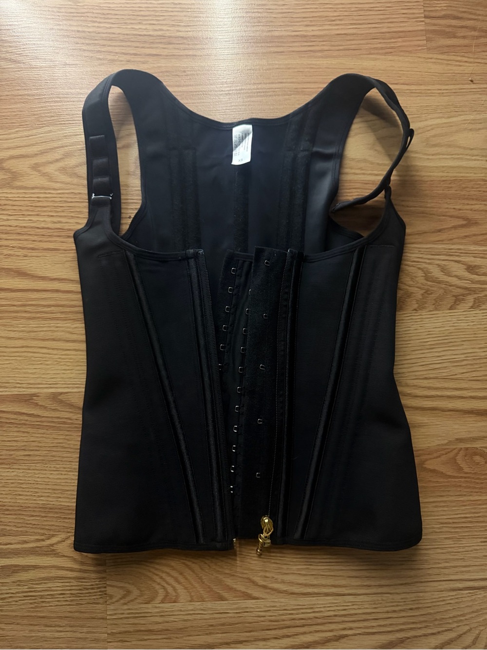 Black Waist Trainer Shapewear Vest